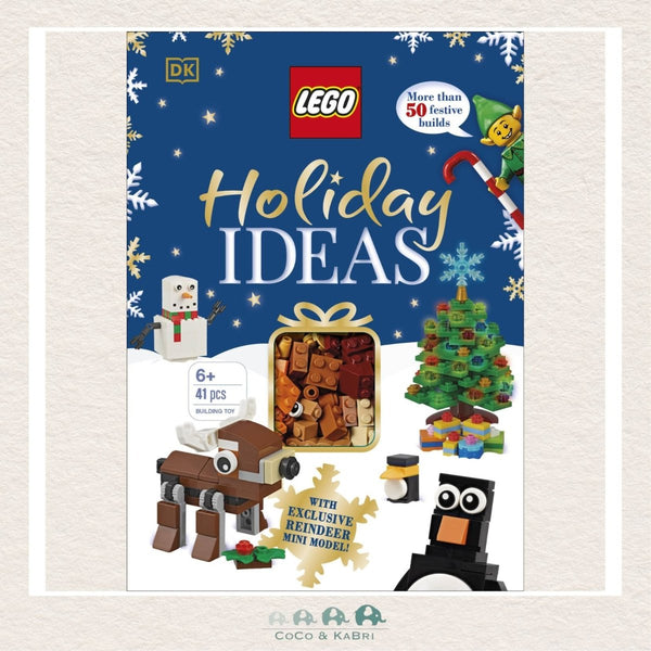 LEGO®Holiday Ideas With Exclusive Reindeer Mini Model Author, CoCo & KaBri Children's Boutique, Brooks Alberta Canada