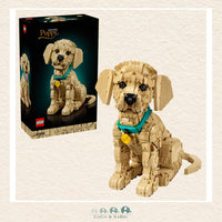 LEGO® Icons Golden Retriever Puppy, CoCo & KaBri Children's Boutique, Brooks Alberta Canada