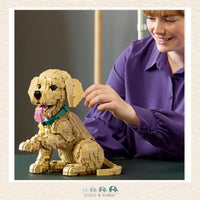 LEGO® Icons Golden Retriever Puppy, CoCo & KaBri Children's Boutique, Brooks Alberta Canada