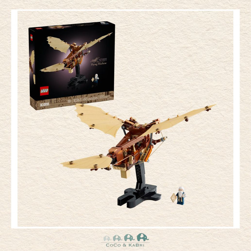LEGO® Icons Leonardo da Vinci’s Flying Machine, CoCo & KaBri Children's Boutique
