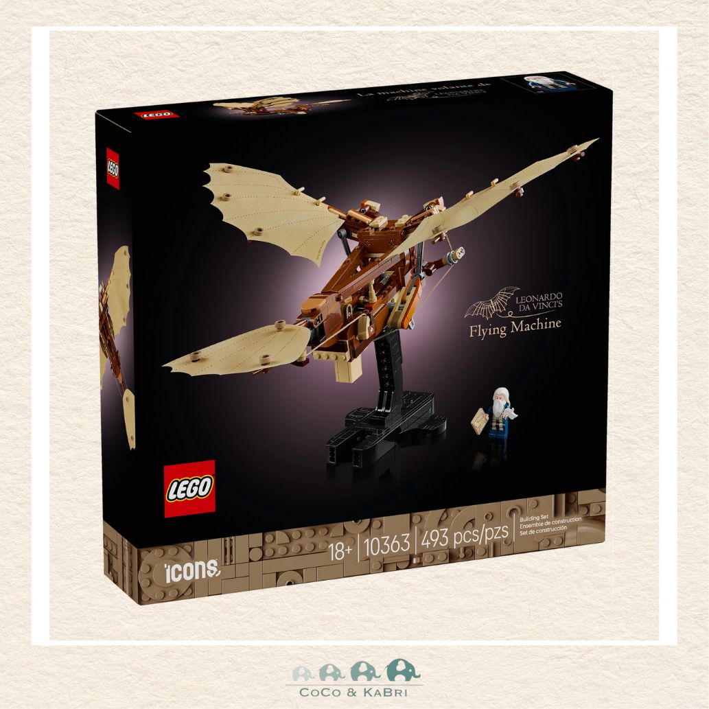 LEGO® Icons Leonardo da Vinci’s Flying Machine, CoCo & KaBri Children's Boutique