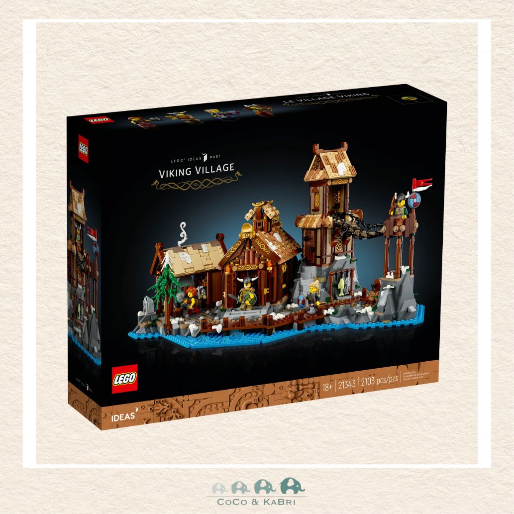 LEGO® Ideas Viking Village Building Set for Adults, CoCo & KaBri Children's Boutique