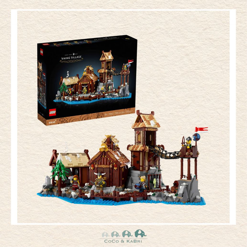 LEGO® Ideas Viking Village Building Set for Adults, CoCo & KaBri Children's Boutique