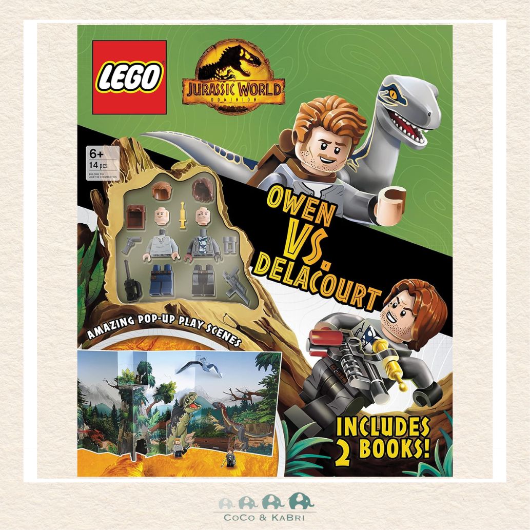 LEGO® Jurassic World™ Owen VS. Delacourt, CoCo & KaBri Children's Boutique