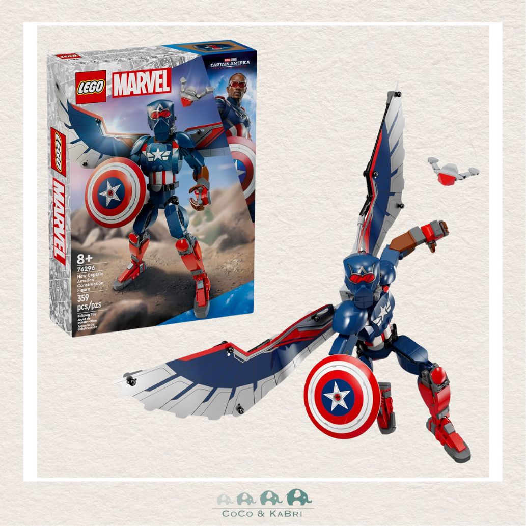 LEGO® Marvel New Captain America Construction Figure, CoCo & KaBri Children's Boutique