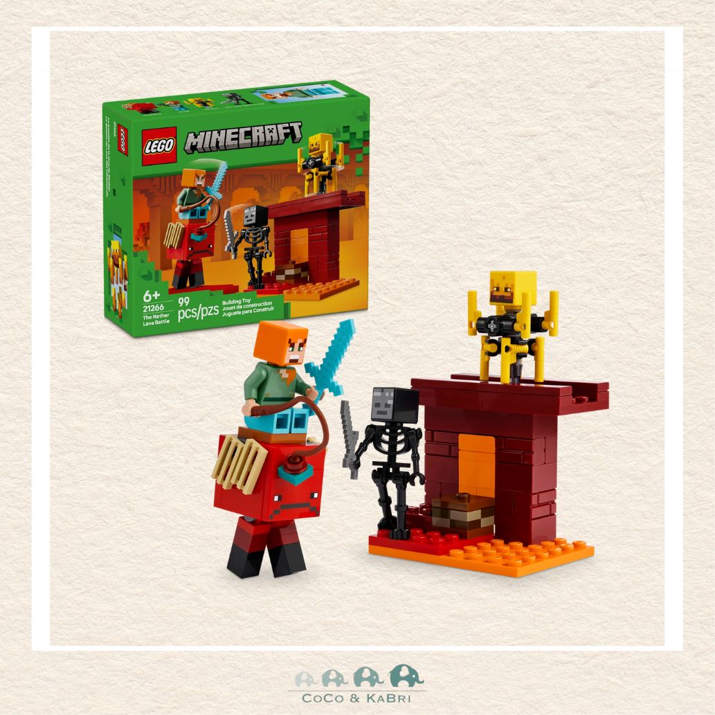 LEGO® Minecraft® The Nether Lava Battle, CoCo & KaBri Children's Boutique