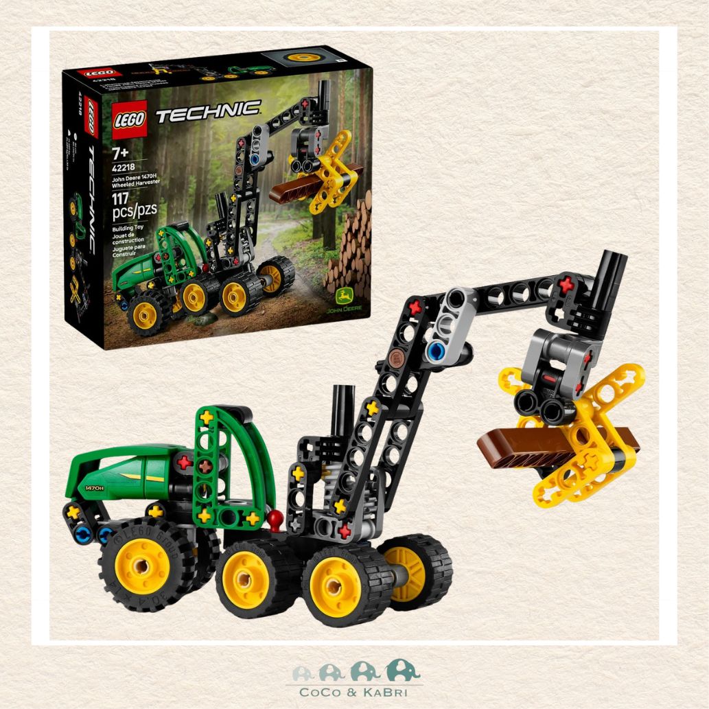 LEGO® Technic™ John Deere 1470H Wheeled Harvester, CoCo & KaBri Children's Boutique, Brooks Alberta Canada