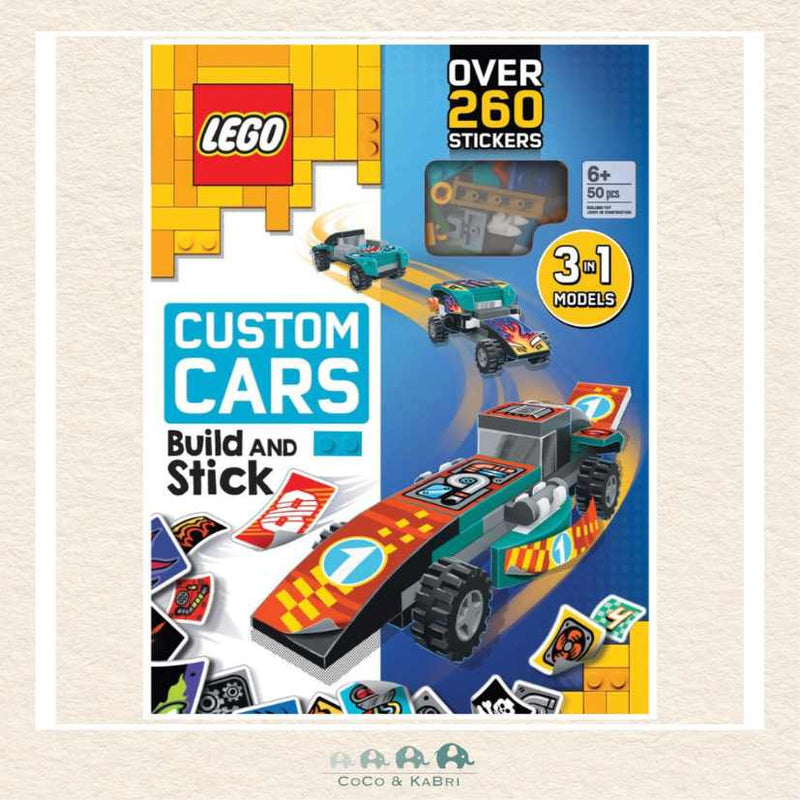 LEGO(R) Books Build and Stick: Custom Cars, CoCo & KaBri Children's Boutique
