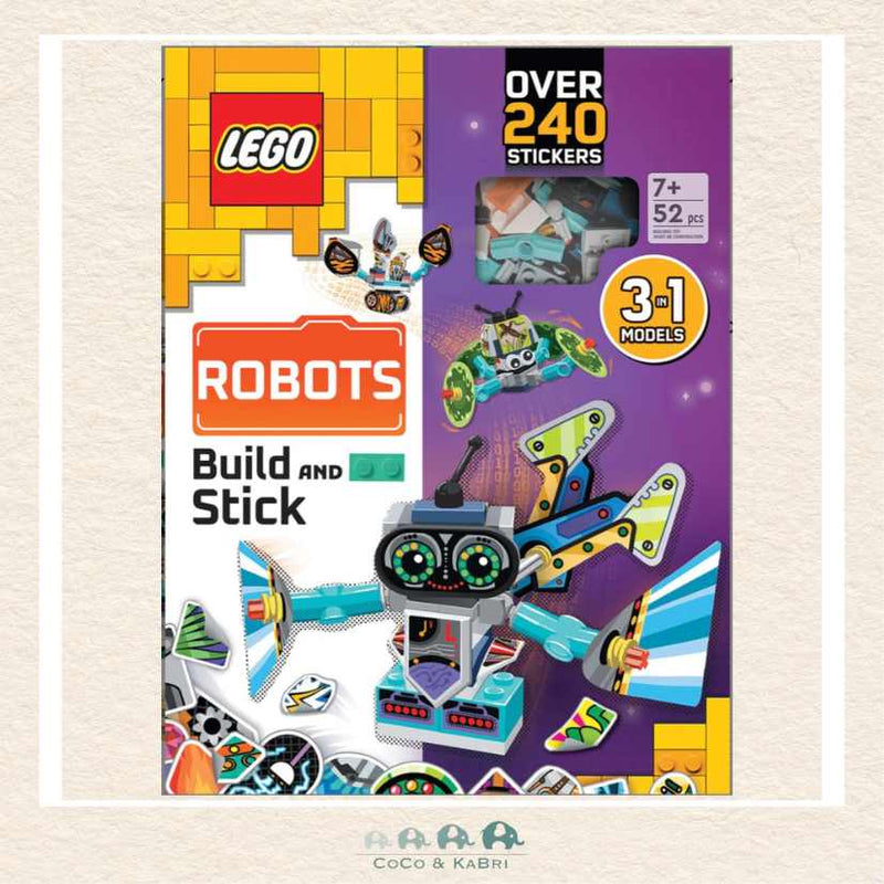 LEGO(R) Books. Build and Stick: Robots, CoCo & KaBri Children's Boutique