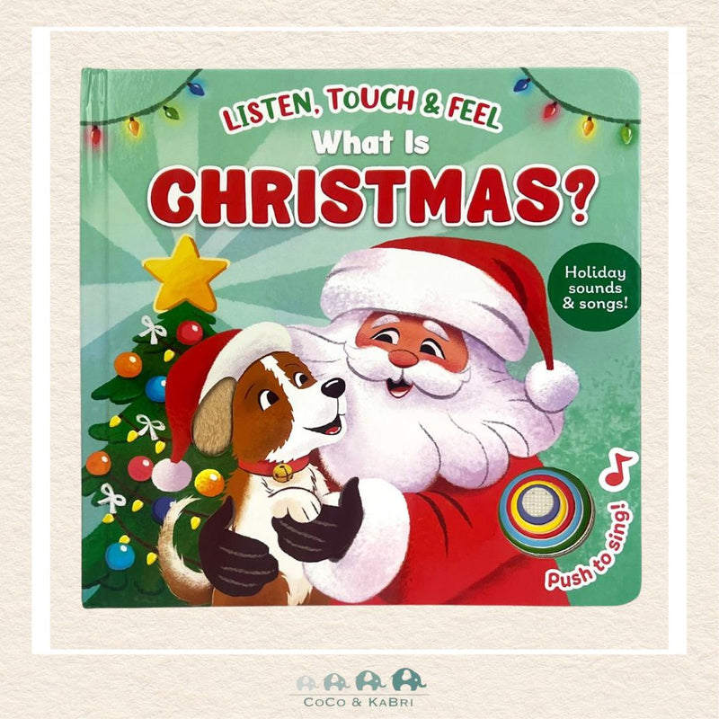 Listen, Touch &amp; Feel What is Christmas?, CoCo & KaBri Children's Boutique