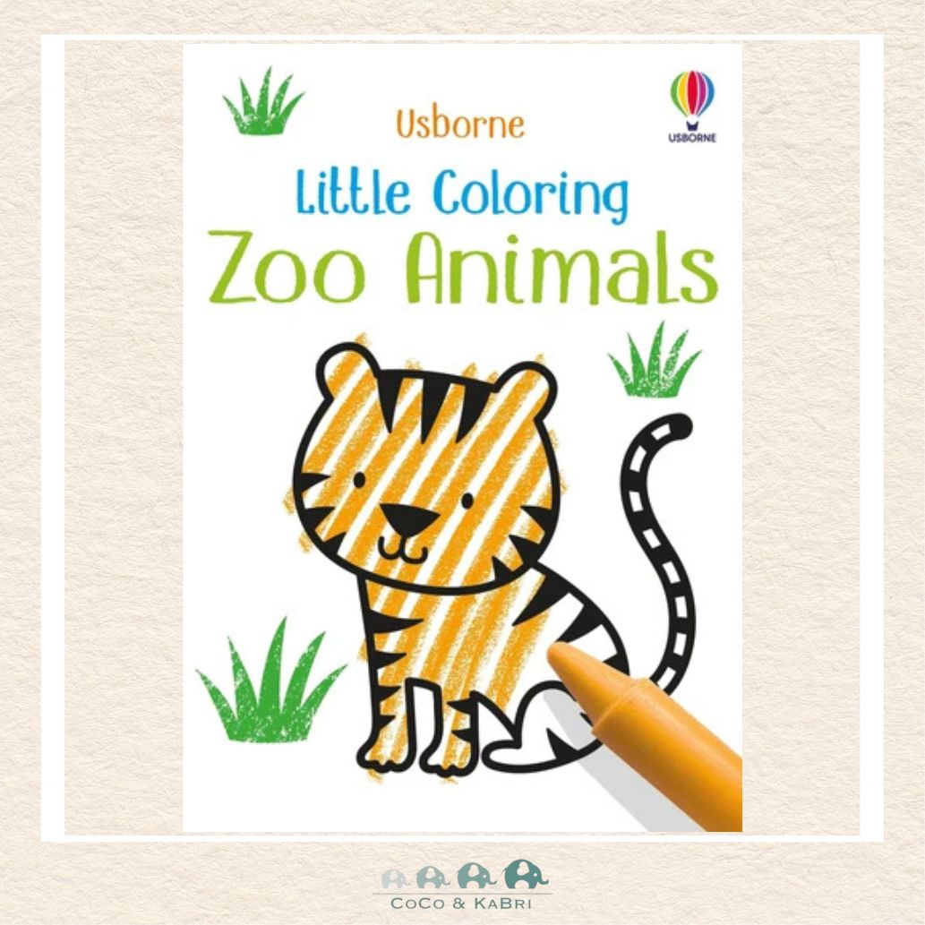 Little Coloring Zoo Animals, CoCo & KaBri Children's Boutique, Brooks Alberta Canada