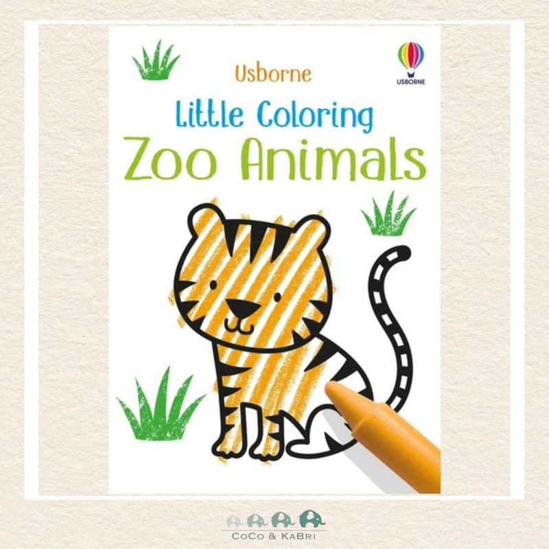 Little Coloring Zoo Animals, CoCo & KaBri Children's Boutique, Brooks Alberta Canada