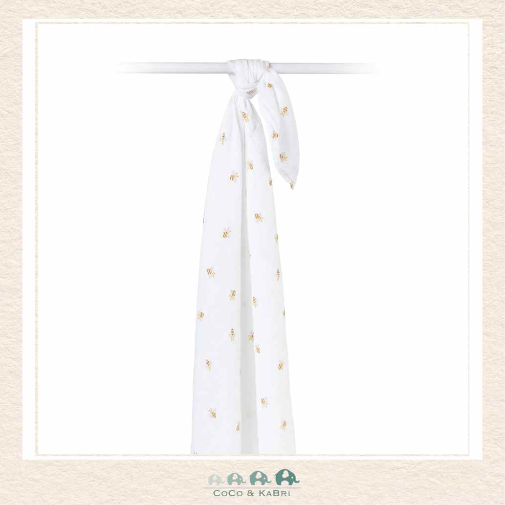 Lulujo Cotton Muslin Swaddle Blanket - 40x40 - Bee, CoCo & KaBri Children's Boutique, Brooks Alberta Canada