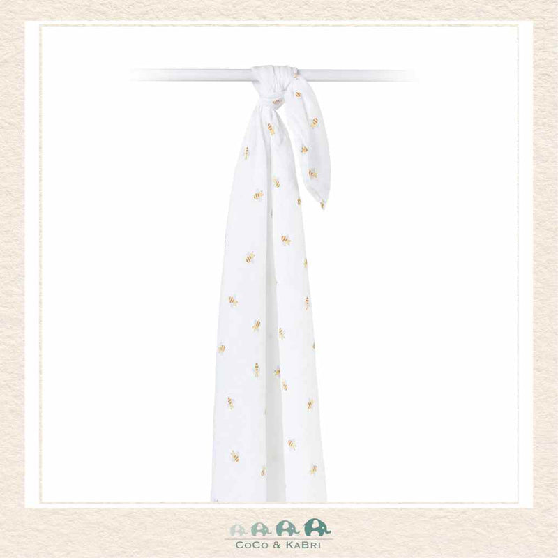 Lulujo Cotton Muslin Swaddle Blanket - 40x40 - Bee, CoCo & KaBri Children's Boutique, Brooks Alberta Canada