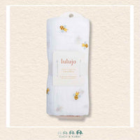 Lulujo Cotton Muslin Swaddle Blanket - 40x40 - Bee, CoCo & KaBri Children's Boutique, Brooks Alberta Canada