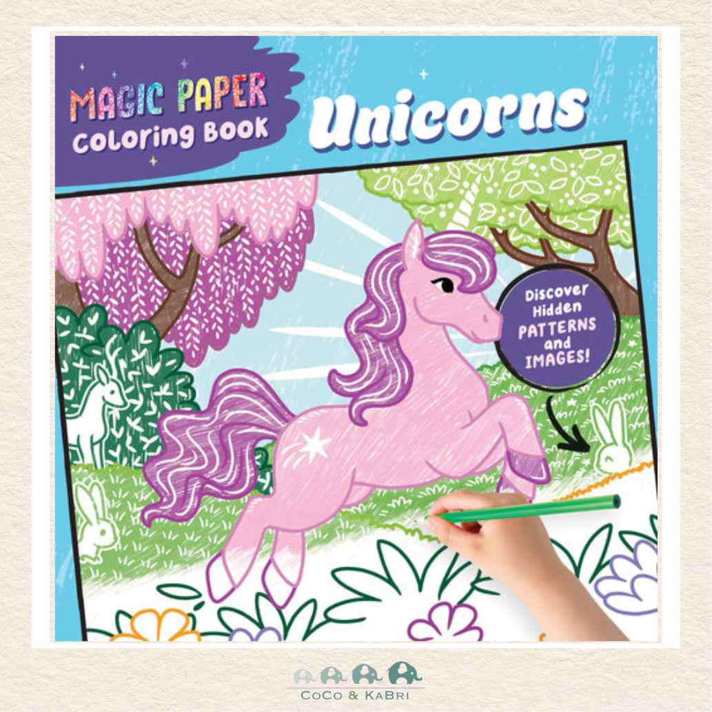 Magic Paper Coloring Book: Unicorns, CoCo & KaBri Children's Boutique, Brooks Alberta Canada