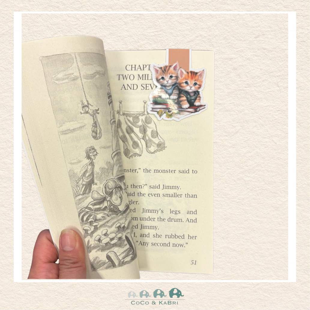 Magnetic Bookmark - Cats, CoCo & KaBri Children's Boutique