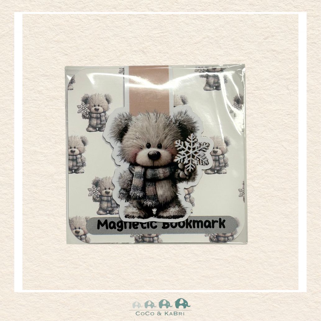 Magnetic Bookmark - Christmas Bear, CoCo & KaBri Children's Boutique