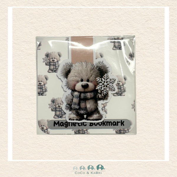 Magnetic Bookmark - Christmas Bear, CoCo & KaBri Children's Boutique