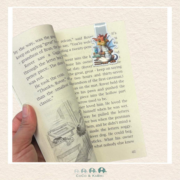 Magnetic Bookmark - Dragon, CoCo & KaBri Children's Boutique