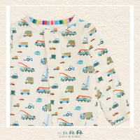 Magnetic Me "Dumps Like a Truck" Modal Footie, CoCo & KaBri Children's Boutique