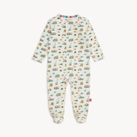 Magnetic Me "Dumps Like a Truck" Modal Footie, CoCo & KaBri Children's Boutique