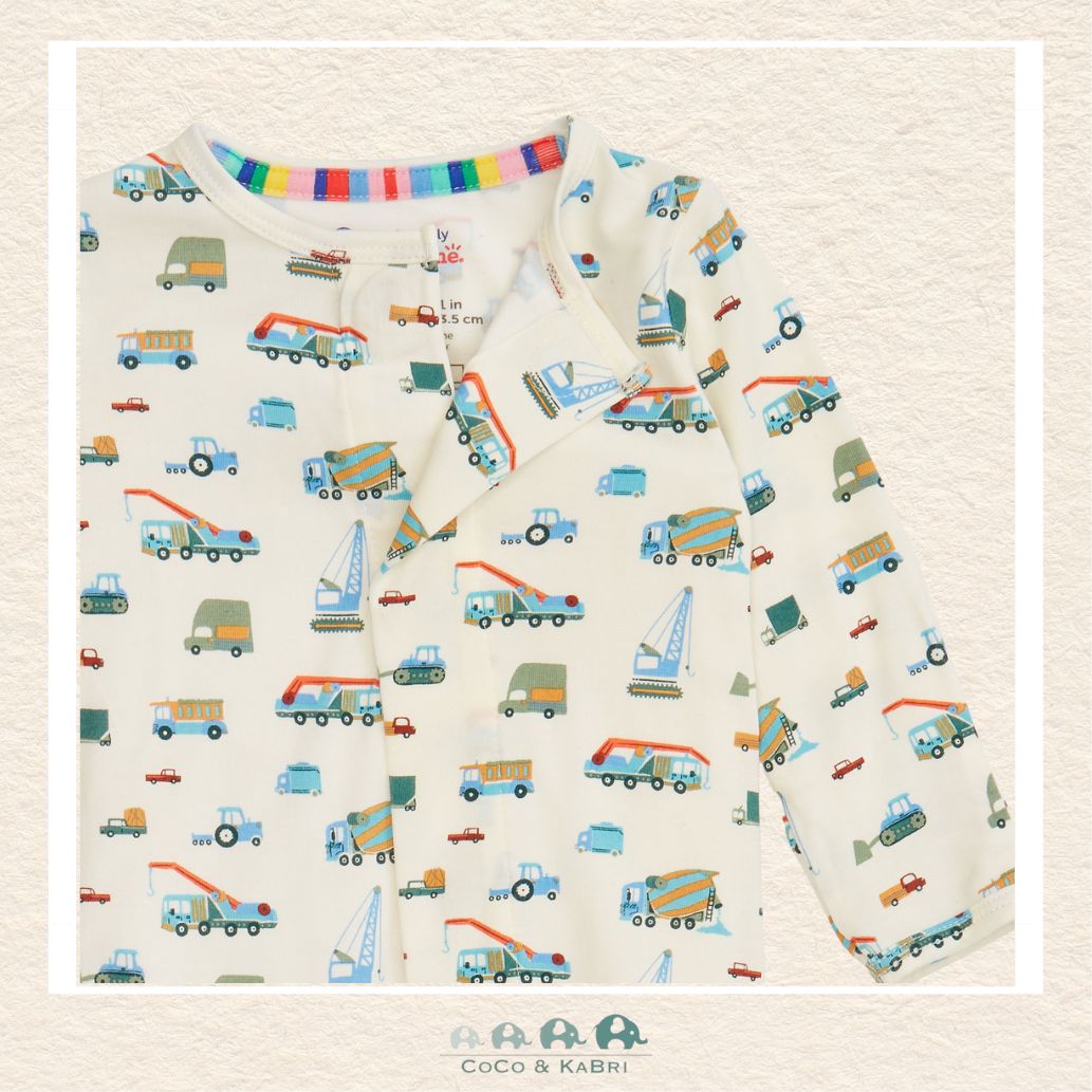 Magnetic Me "Dumps Like a Truck" Modal Footie, CoCo & KaBri Children's Boutique