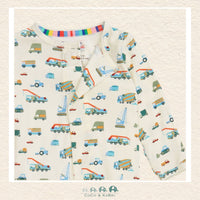 Magnetic Me "Dumps Like a Truck" Modal Footie, CoCo & KaBri Children's Boutique