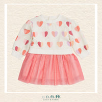 Magnetic Me "Fleece Sweatdress" Pink Hearts, CoCo & KaBri Children's Boutique
