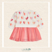 Magnetic Me "Fleece Sweatdress" Pink Hearts, CoCo & KaBri Children's Boutique