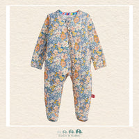 Magnetic Me: Flora Modal Ruffle Footie, CoCo & KaBri Children's Boutique, Brooks Alberta Canada