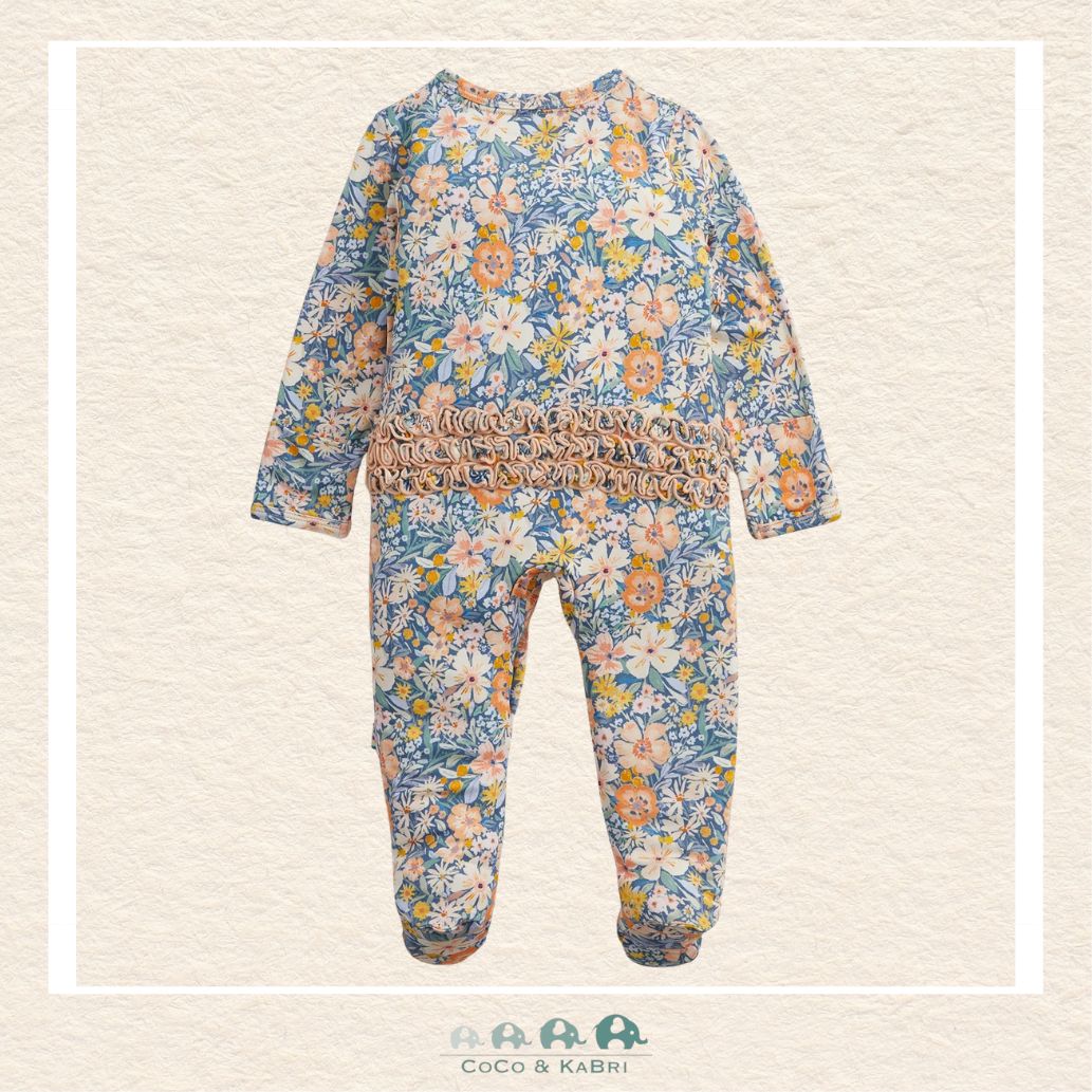Magnetic Me: Flora Modal Ruffle Footie, CoCo & KaBri Children's Boutique, Brooks Alberta Canada