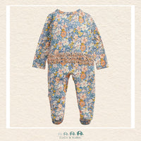 Magnetic Me: Flora Modal Ruffle Footie, CoCo & KaBri Children's Boutique, Brooks Alberta Canada