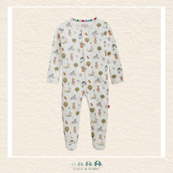Magnetic Me "Funny Farm" Organic Cotton Footie, CoCo & KaBri Children's Boutique