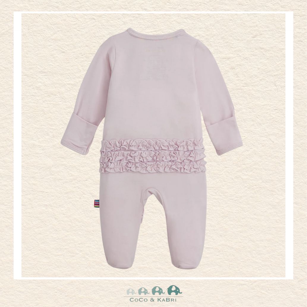 Magnetic Me "Grape Ice" Modal Footie With Ruffles, CoCo & KaBri Children's Boutique