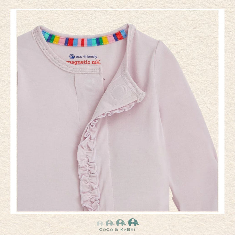 Magnetic Me "Grape Ice" Modal Footie With Ruffles, CoCo & KaBri Children's Boutique