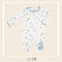 Magnetic Me: Little Duckling Organic Cotton Footie, CoCo & KaBri Children's Boutique