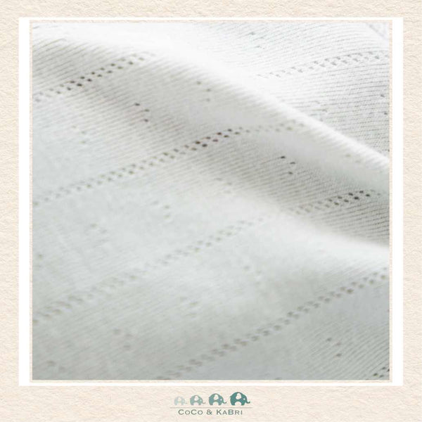 Magnetic Me Love Lines Seagrass Organic Cotton Pointelle Baby Blanket, CoCo & KaBri Children's Boutique