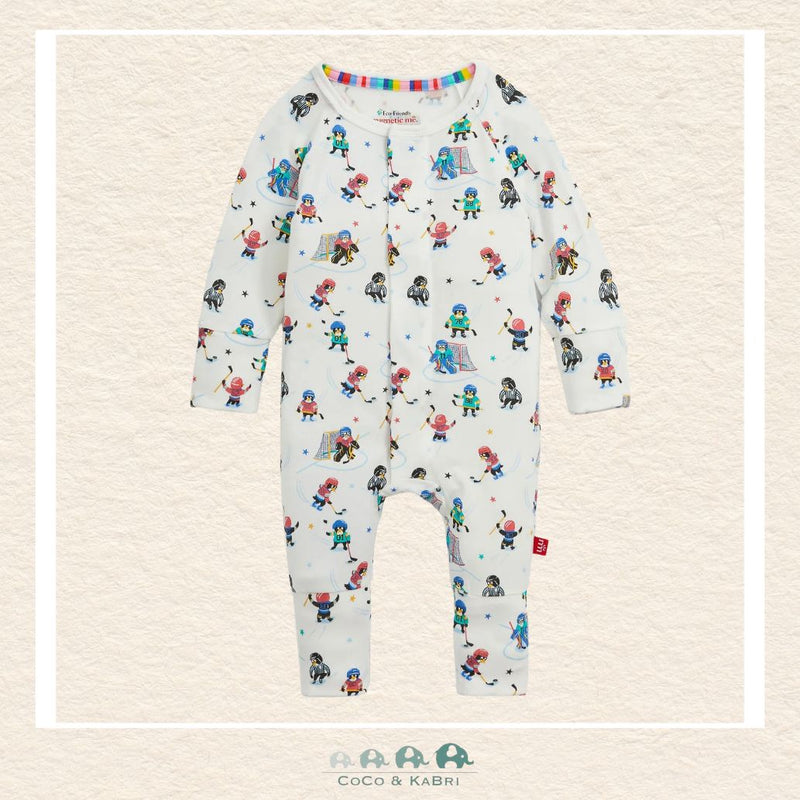 Magnetic Me: Mighty Penguins Hockey Modal Convertible Coverall, CoCo & KaBri Children's Boutique, Brooks Alberta Canada
