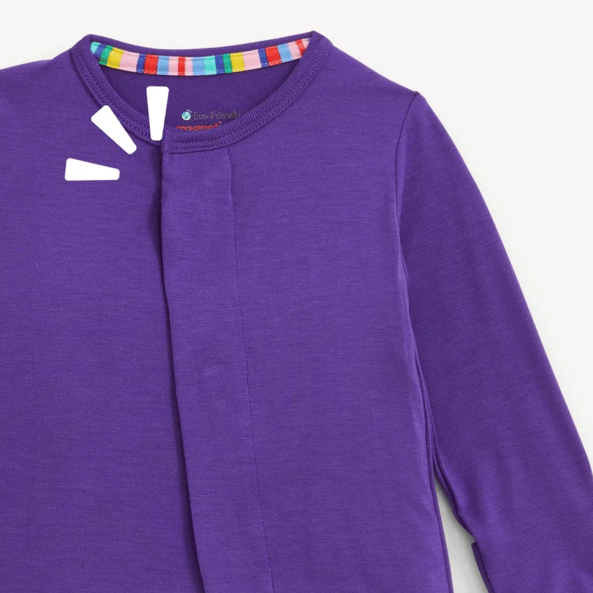 Magnetic Me: Purple Solid Modal Footie, CoCo & KaBri Children's Boutique, Brooks Alberta Canada