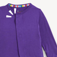 Magnetic Me: Purple Solid Modal Footie, CoCo & KaBri Children's Boutique, Brooks Alberta Canada