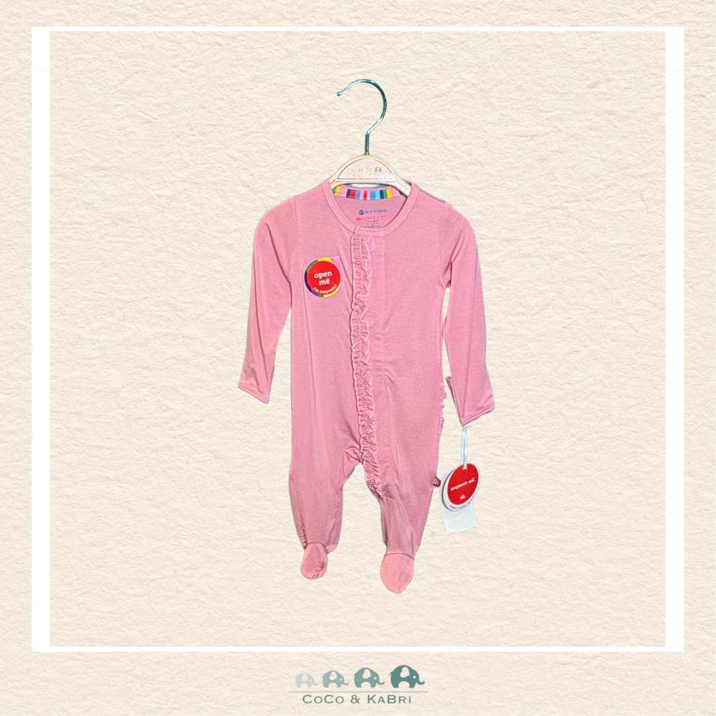 Magnetic Me "Tickled Pink" Modal Footie With Ruffles, CoCo & KaBri Children's Boutique