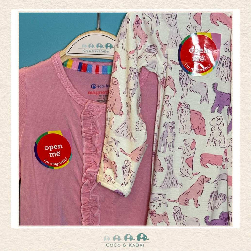 Magnetic Me "Tickled Pink" Modal Footie With Ruffles, CoCo & KaBri Children's Boutique