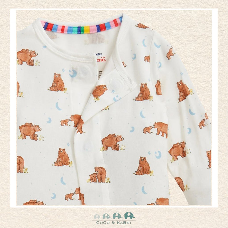 Magnetic Me: Wildly Loved Modal Magnetic Footie,  Close up view, CoCo & KaBri Children's Boutique, Canada