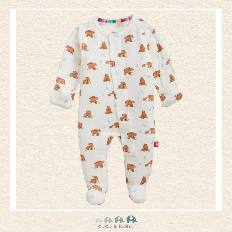 Magnetic Me: Wildly Loved Modal Magnetic Footie, Front View, CoCo & KaBri Children's Boutique Canada