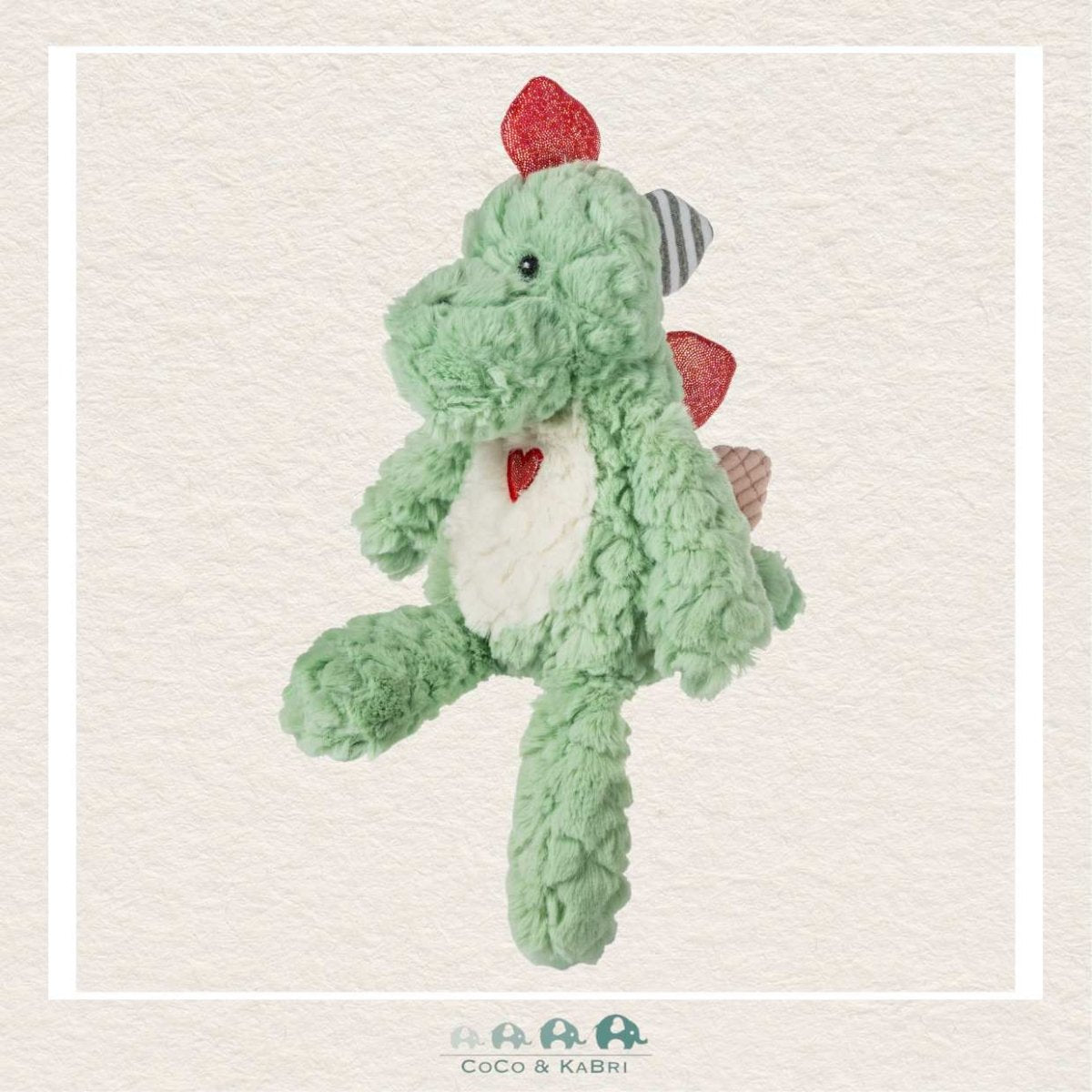Mary Meyer - Spikaroo Putty Stegosaurus Valentine 11", CoCo & KaBri Children's Boutique