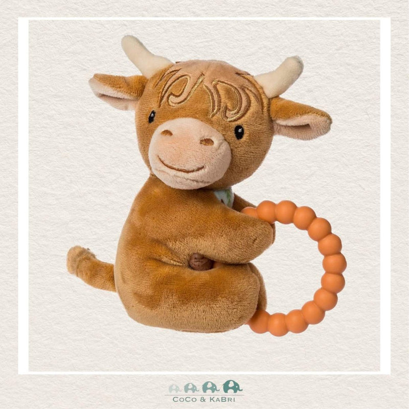Mary Meyer: Teether Rattle - Hetty Highland Cow, CoCo & KaBri Children's Boutique