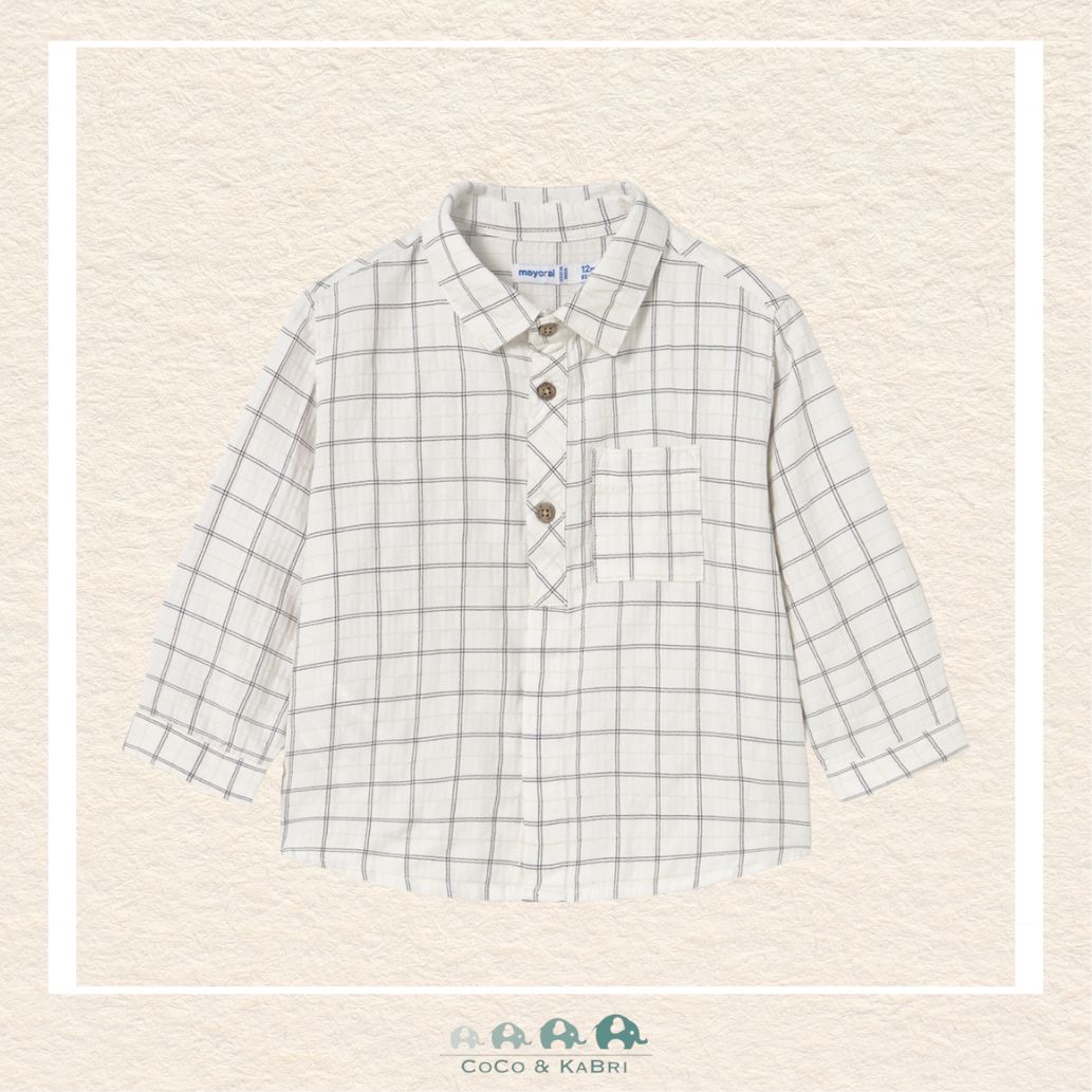 Mayoral: Baby Boy Button Up Shirt, CoCo & KaBri Children's Boutique