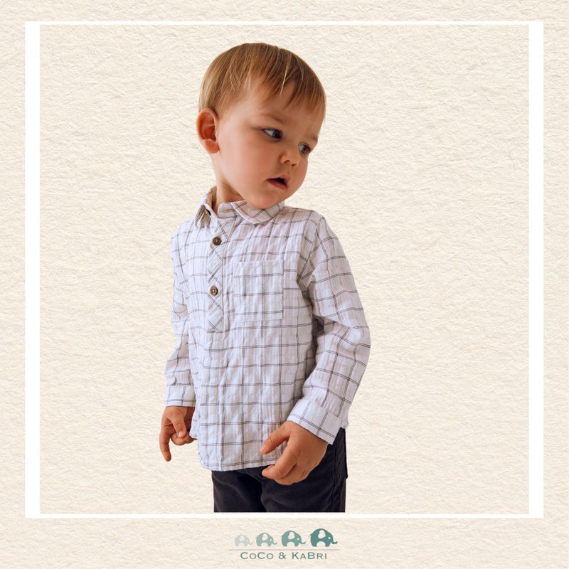 Mayoral: Baby Boy Button Up Shirt, CoCo & KaBri Children's Boutique