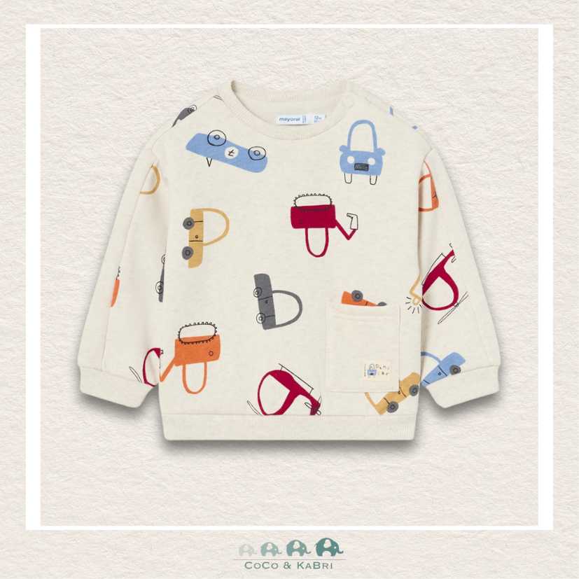 Mayoral Baby Boy Car Sweatshirt, CoCo & KaBri Children's Boutique